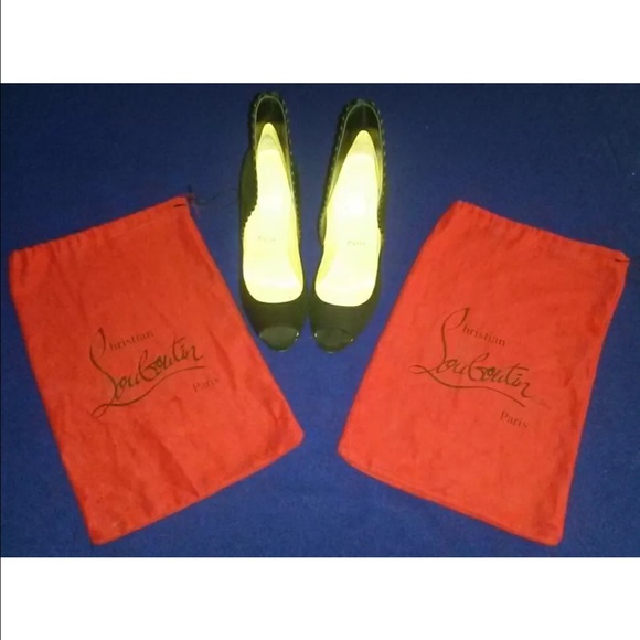 Authentic Christian Louboutin Pijonina Peep-toe - Picture 4 of 8