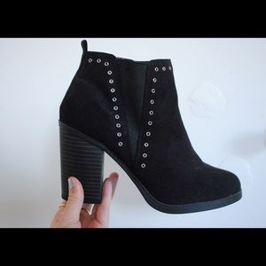 Black Heeled Booties