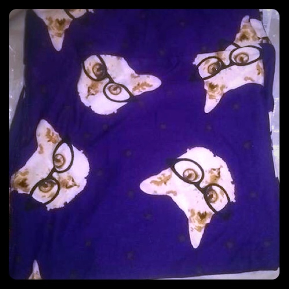 TC HIPSTER CATS LULAROE LEGGINGS 😻😻