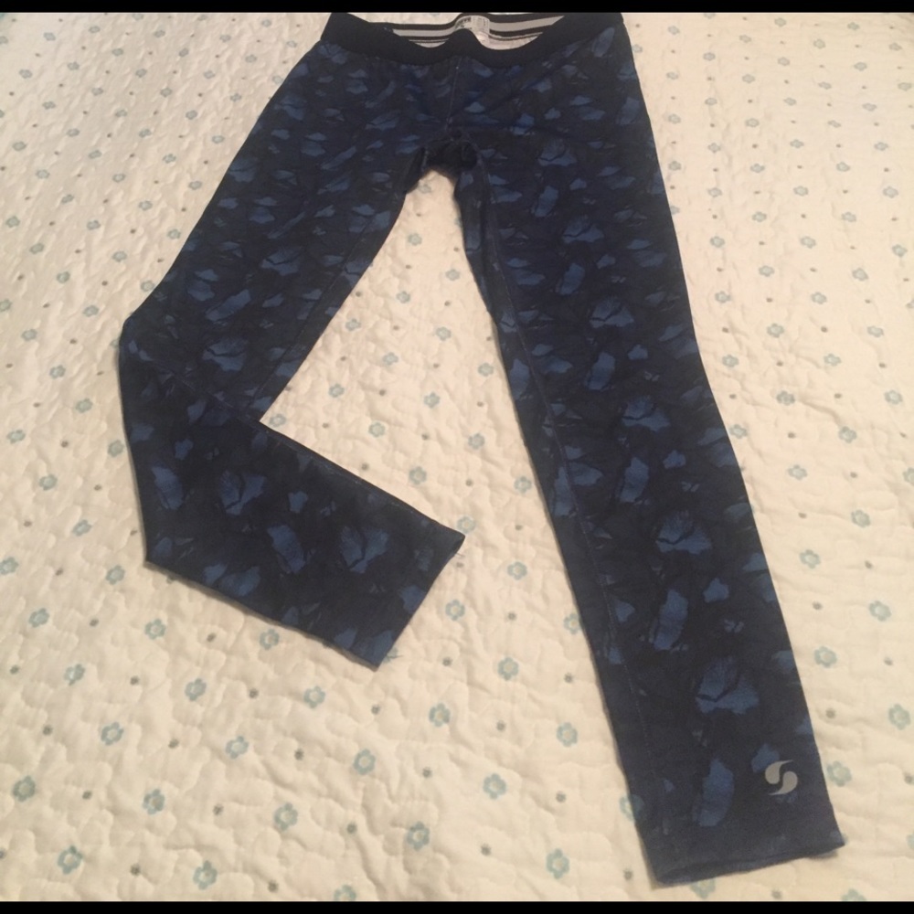 Full length athletic tights