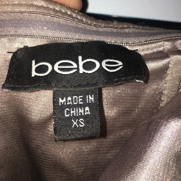 GORGEOUS GREY BEBE DRESS - Picture 4 of 5