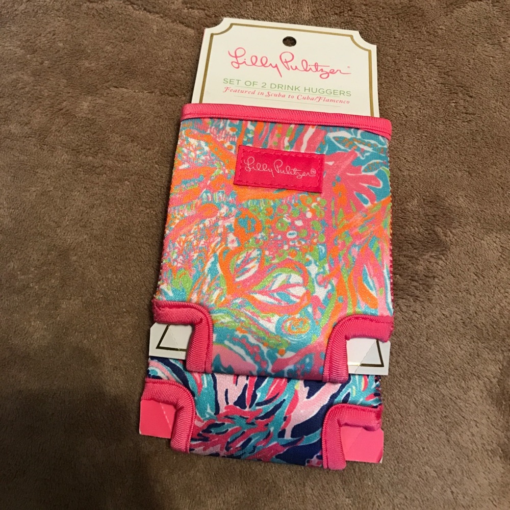 NWT Lilly Pulitzer 2 pack coozie