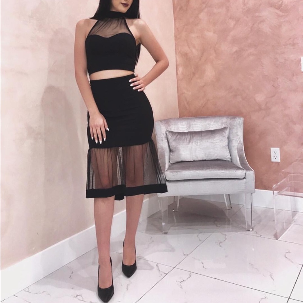 Mesh Skirt