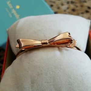 Kate Spade Rose Gold Bow Bracelet