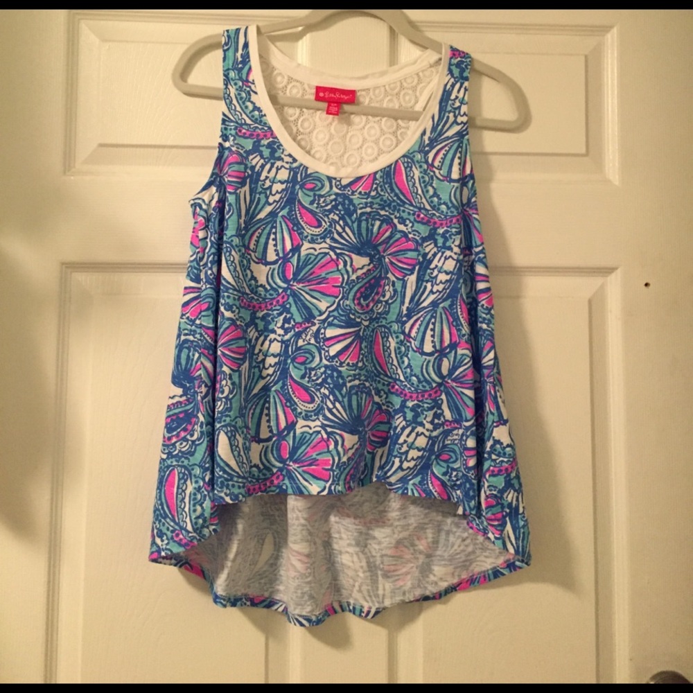 Lilly Pulitzer for Target Hi-low  tank small