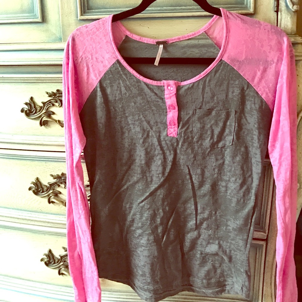 Long sleeve Henley