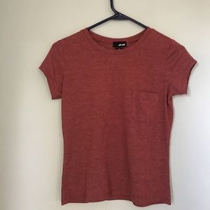 Casual semi crop top