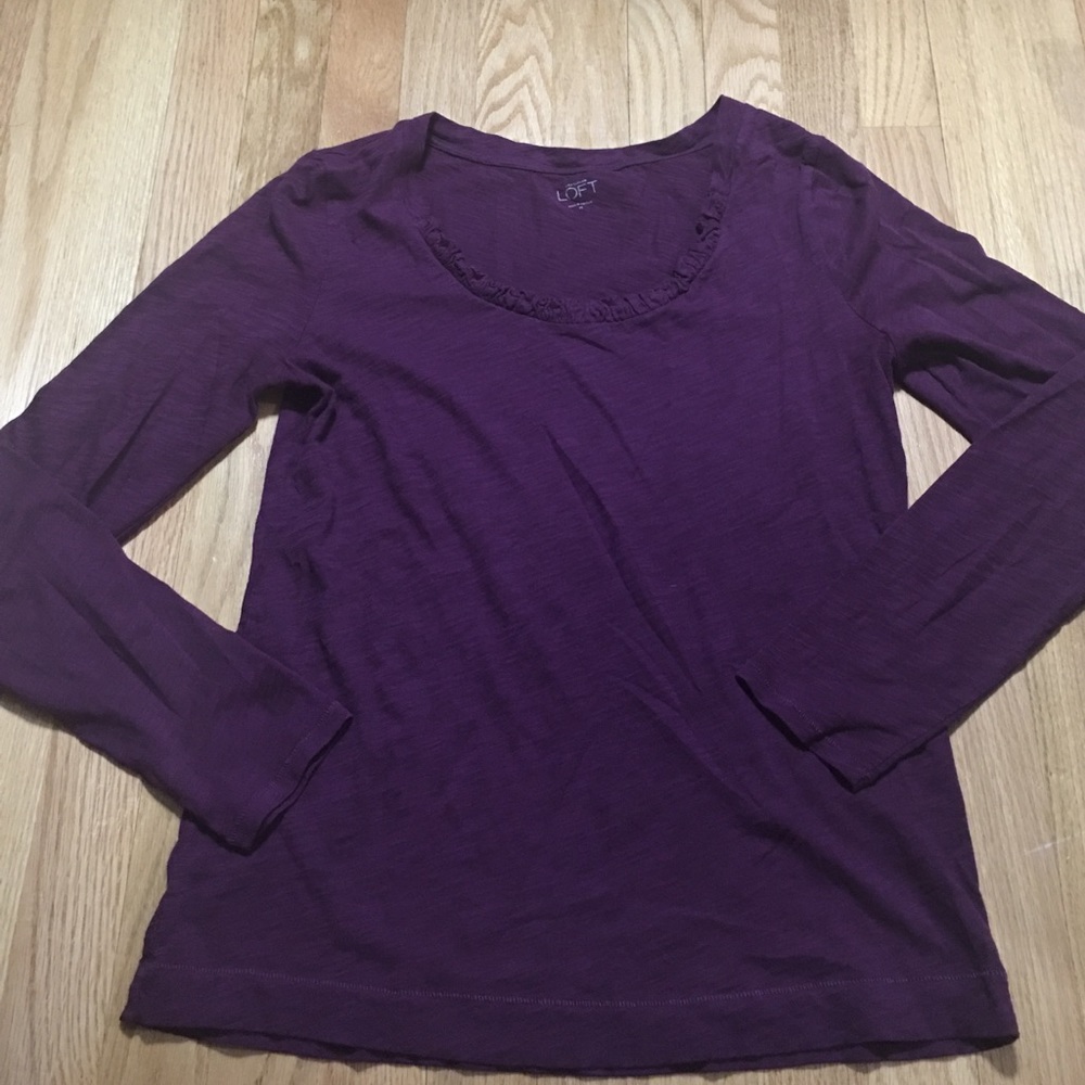 LOFT Medium Long Sleeves Top