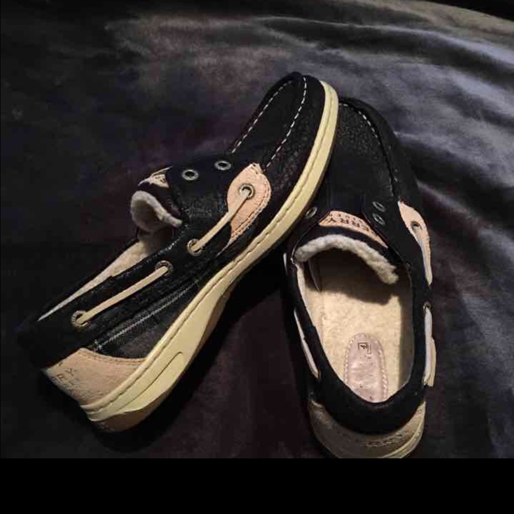 2 pair women's slip on Sperry's