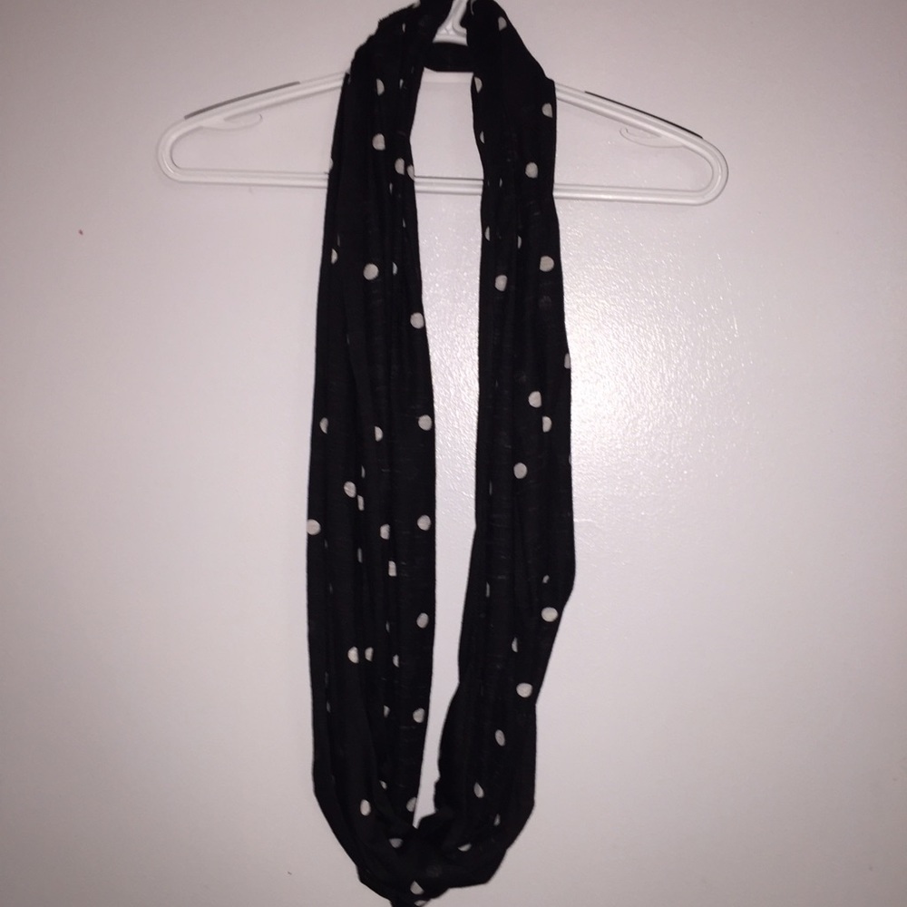 Sold. Polka Dot Infinity Scarf