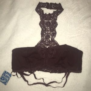 Purple Choker Bralette