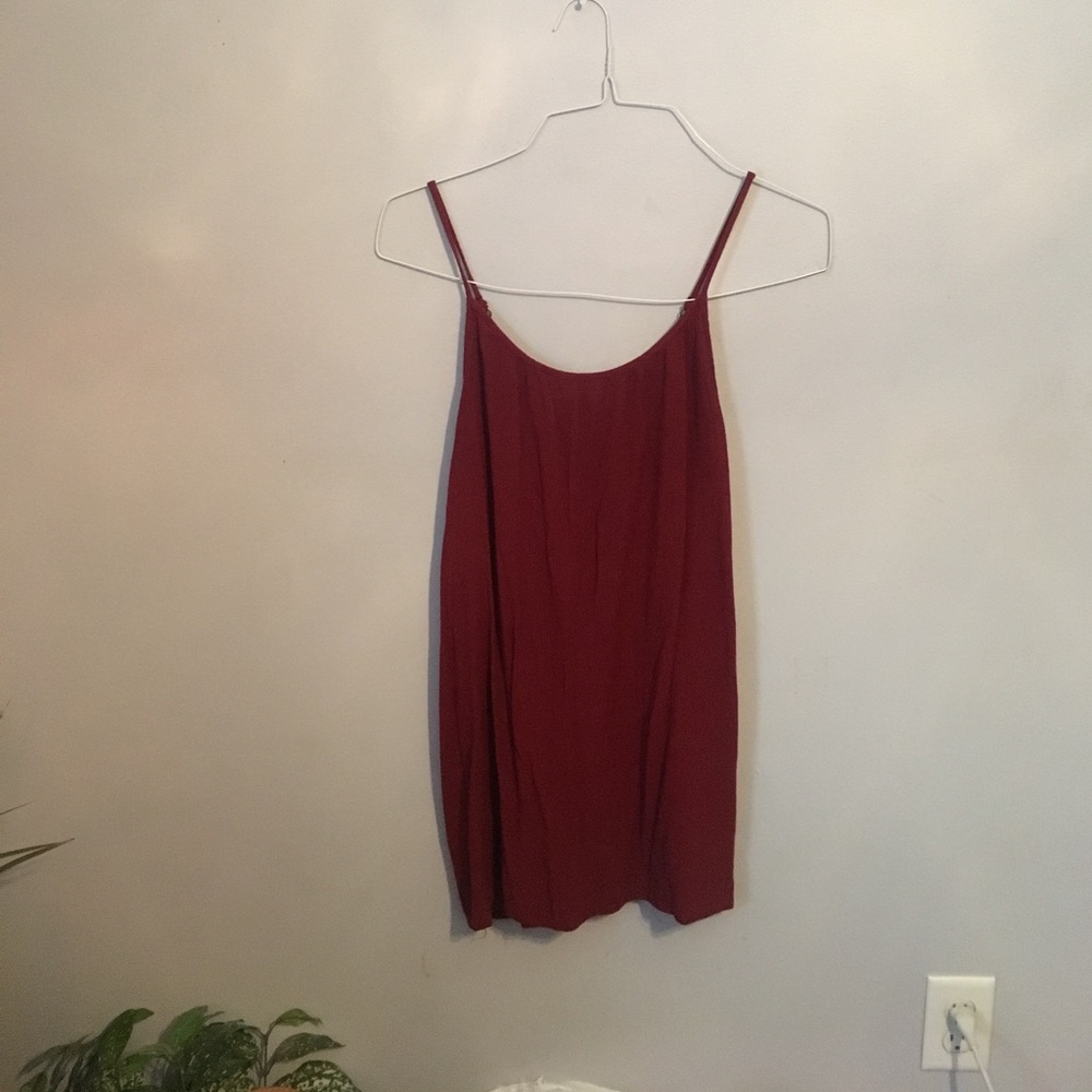 red dress