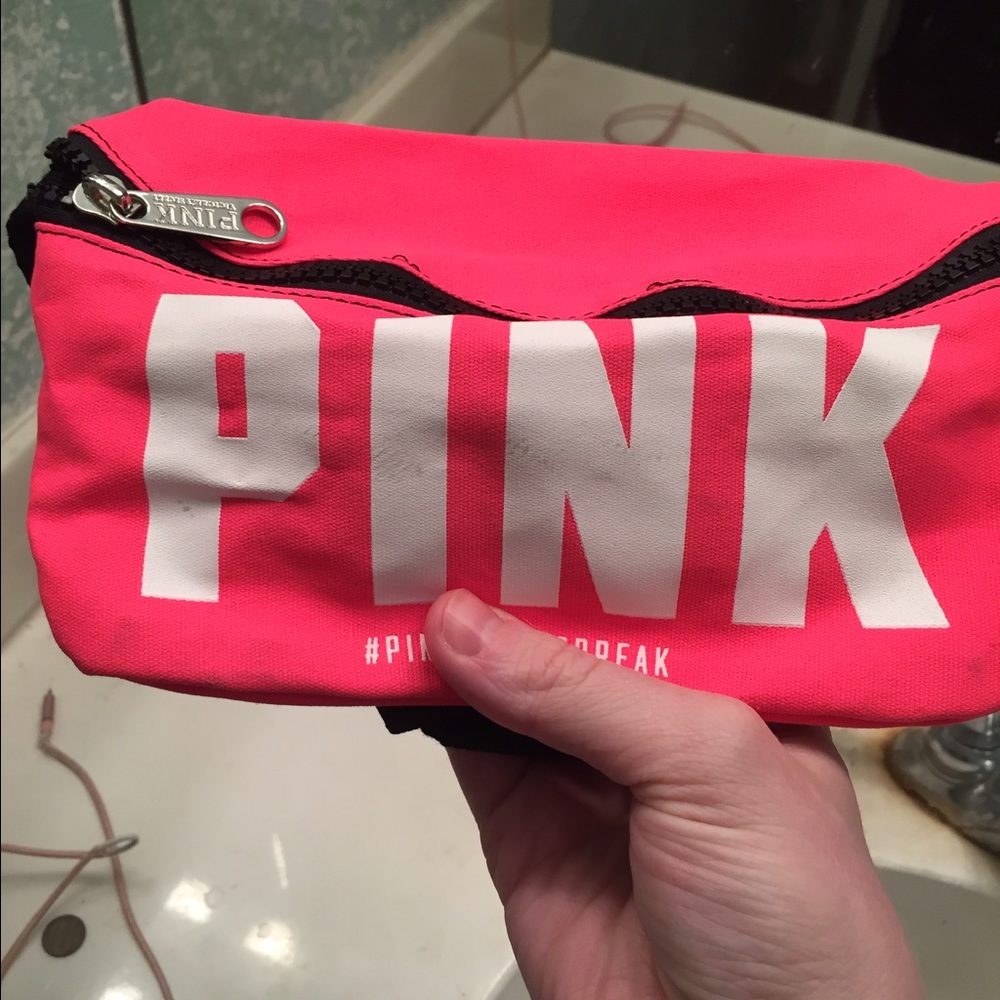 Vs pink Fanny pack sunglasses come with it
