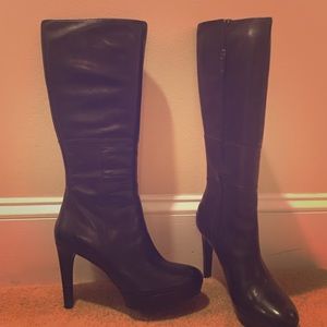 Rockport high heel platform boots