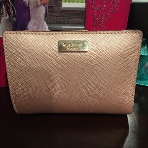 Kate Spade Cara Wallet Rose Gold