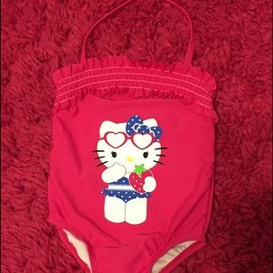 NEW Pink Hello Kitty Bathing Suit/Swimsuit