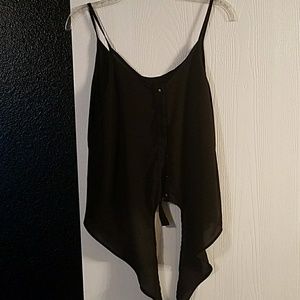 Black Halter Top