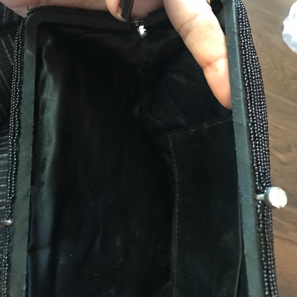Black beaded vintage bag! - Picture 3 of 3