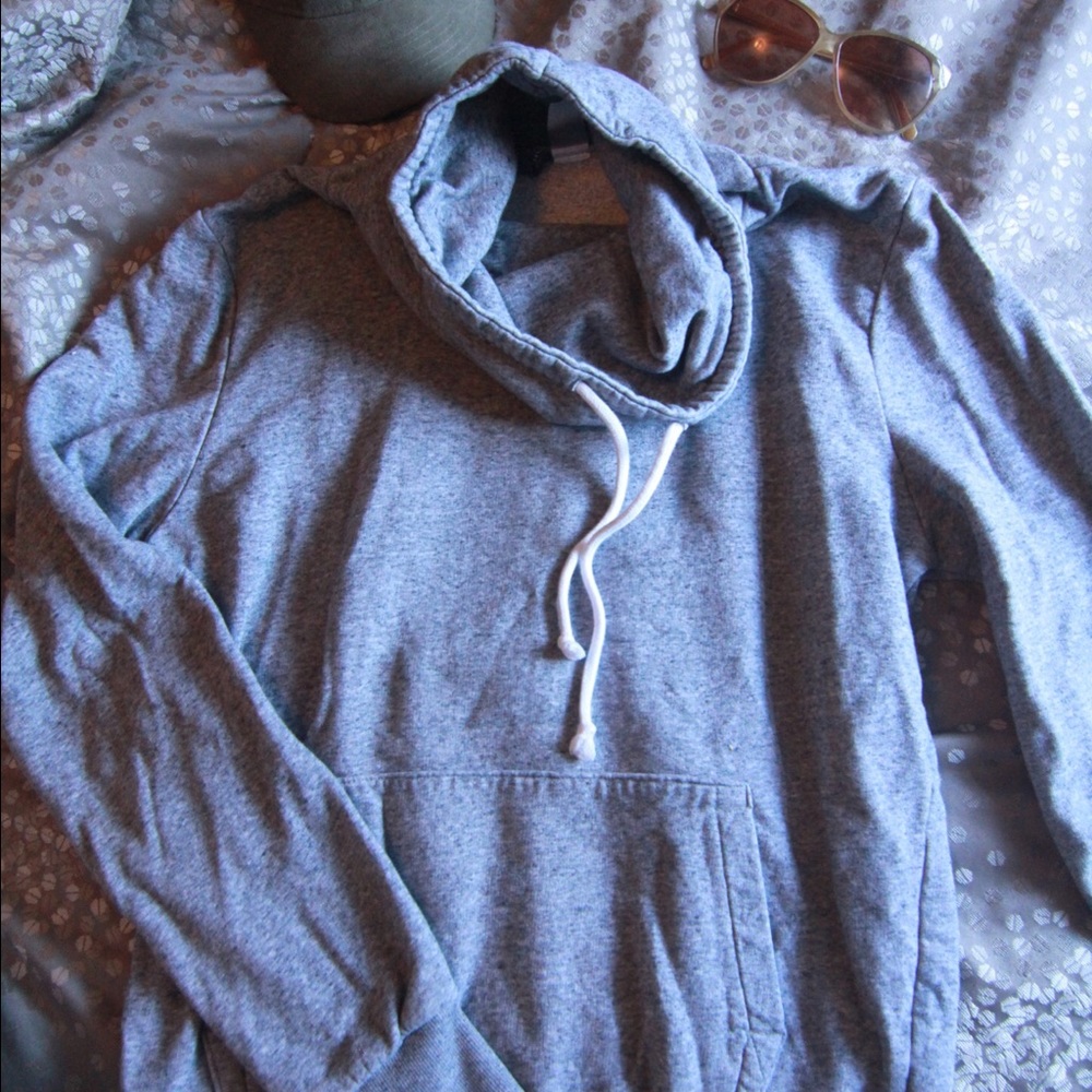 Chimney neck hoodie