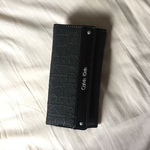 Black Calvin Klein wallet