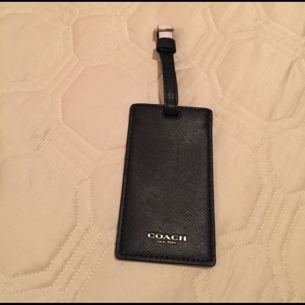 Coach Luggage Tag