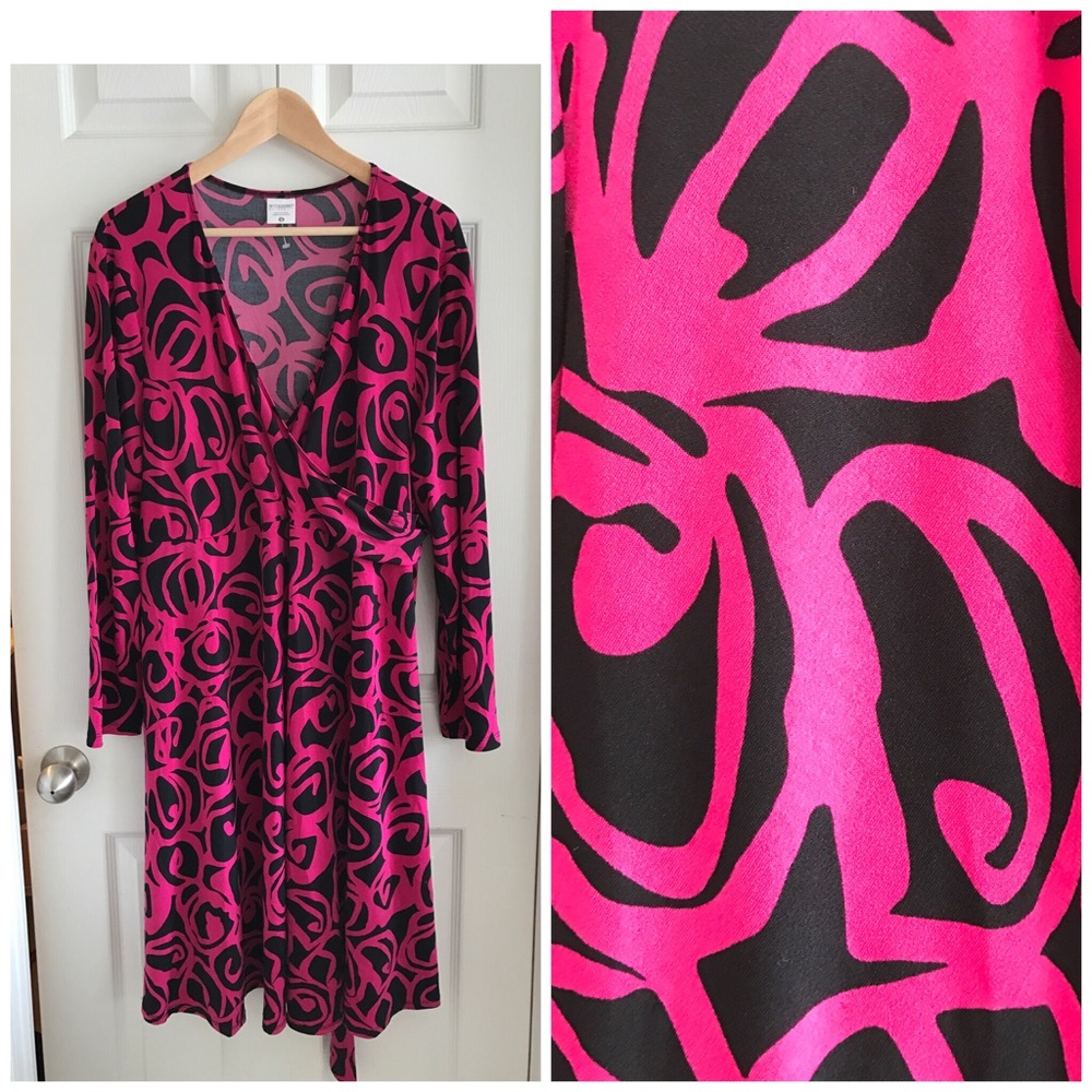 Motherhood Maternity Faux Wrap Dress