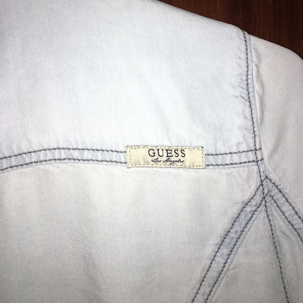 Guess denim button up - Picture 5 of 5