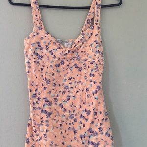 Floral tank top