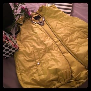 Banana Republic yellow vest , used once