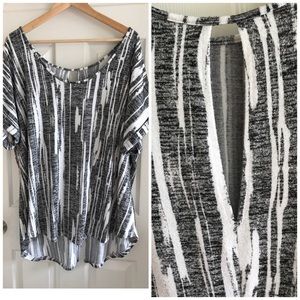 Ava & Viv Knit High-Low Top