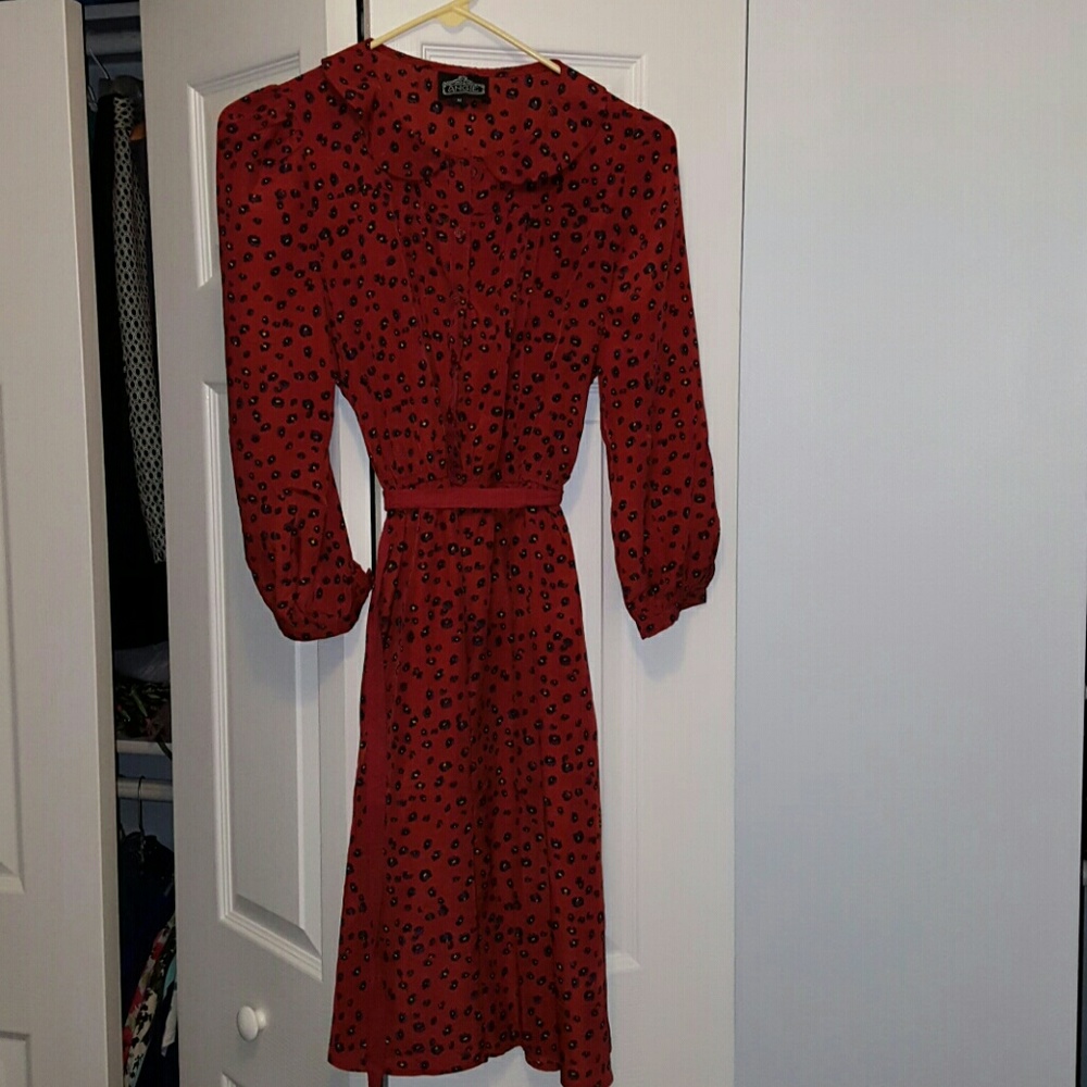 Boutique peter pan collar dress