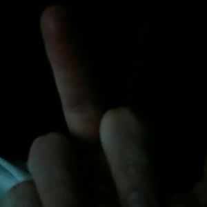 My middle finger
