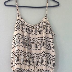 Tribal crop top