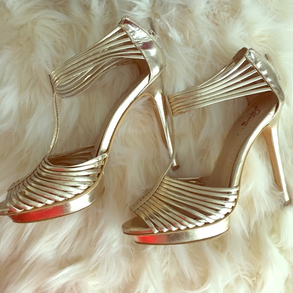 Metallic Heels from Nordstrom