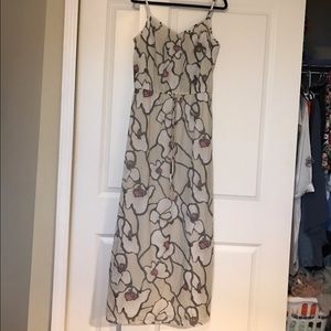 Floral Print Maxi Dress