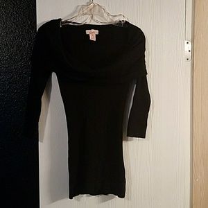 Black Scoopneck Shirt