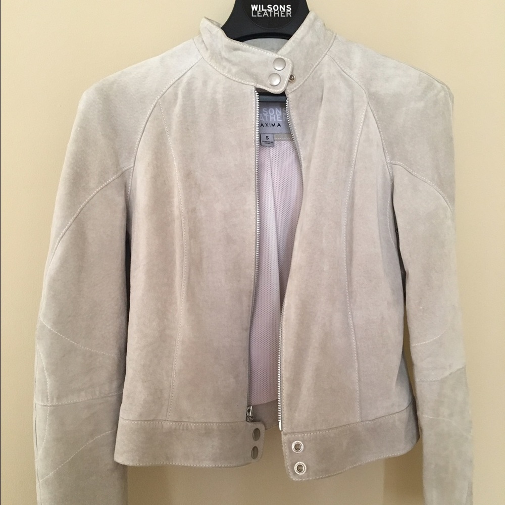Wilsons leather suede jacket