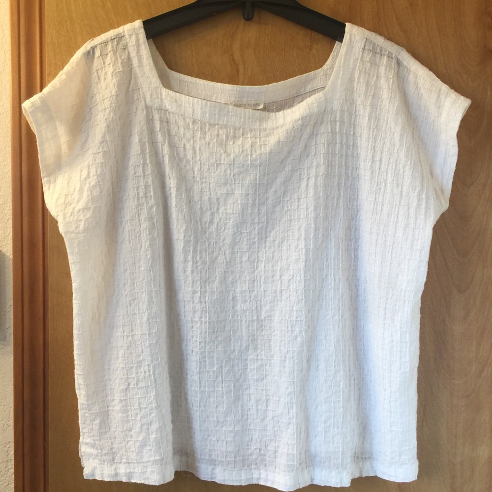 Eileen Fisher Cotton Blouse