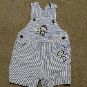 Boys size 18M overalls