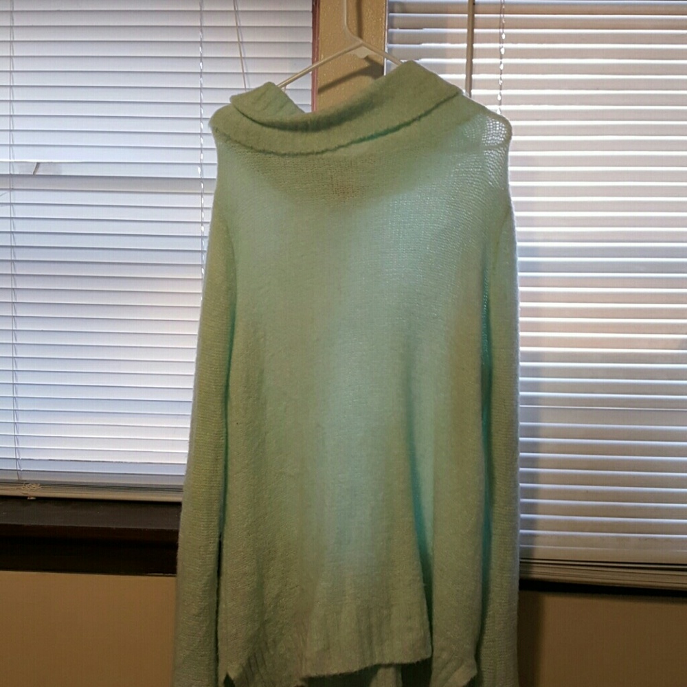 Light turquoise sweater