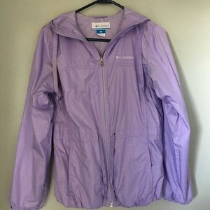 Lavender windbreaker