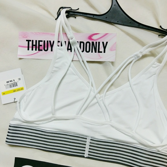 (M) Calvin Klein CK Bralette NWT $36 - Picture 4 of 5