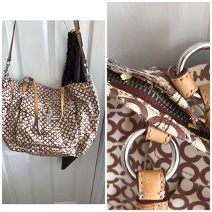 Coach Large Coated Canvas Tote