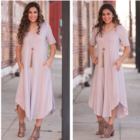 Vintage Wash Dress with Pockets - Picture 2 of 5