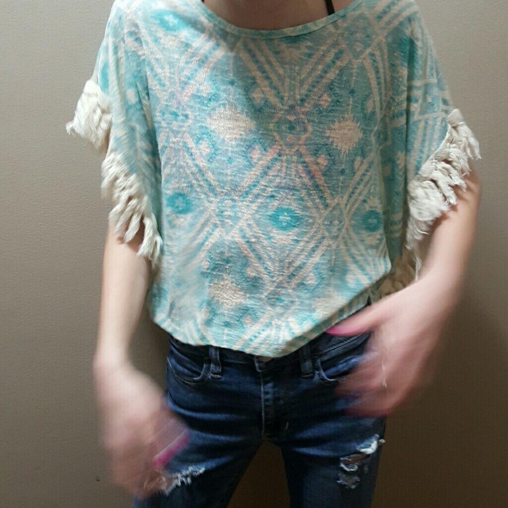 Girls Aztec Shirt - Picture 3 of 4
