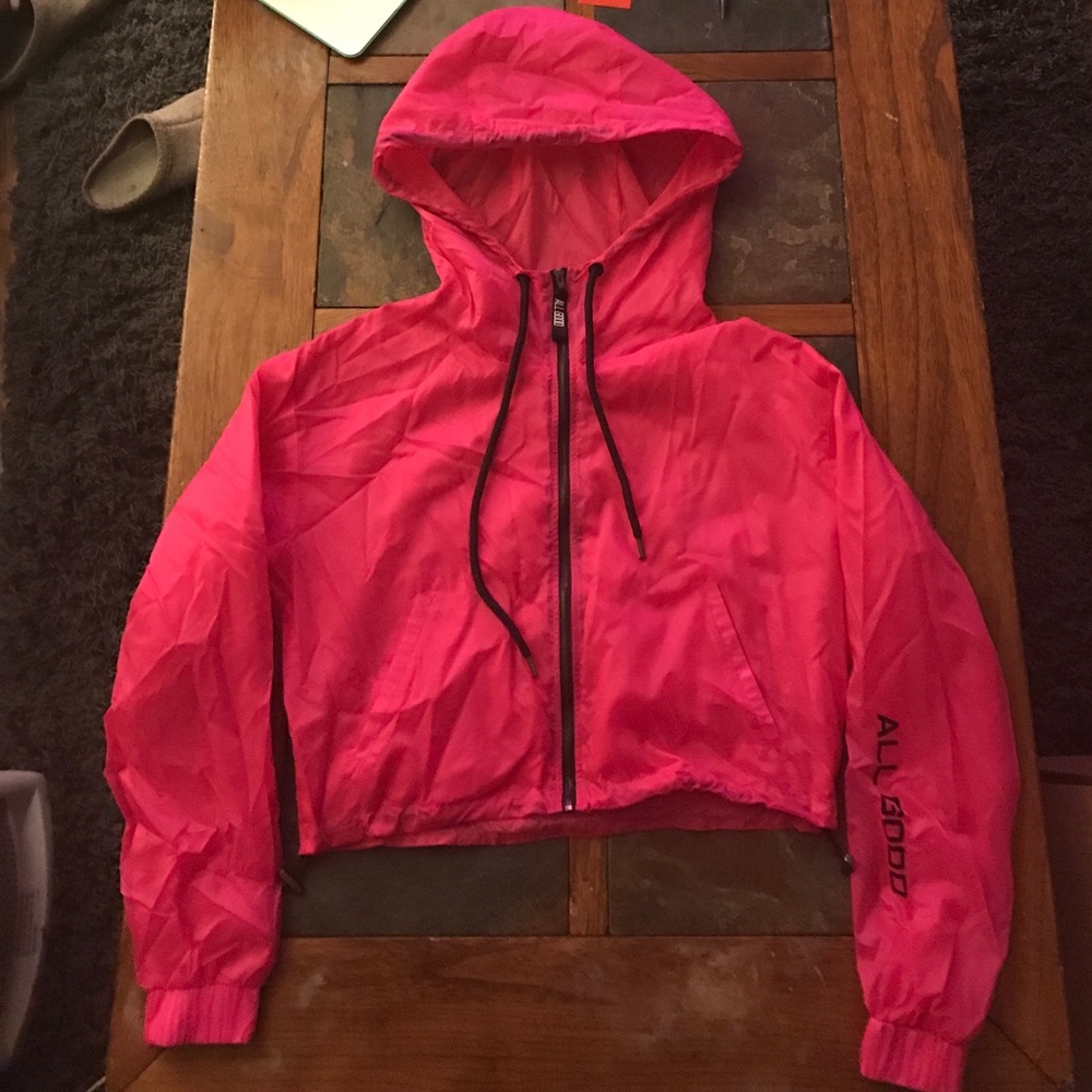 forever 21 crop top Wind breaker jacket