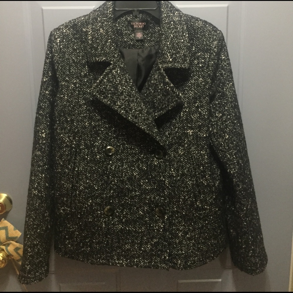 Victoria secret wool peacoat