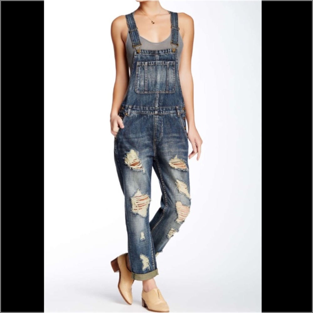 Denim overall SZ M
