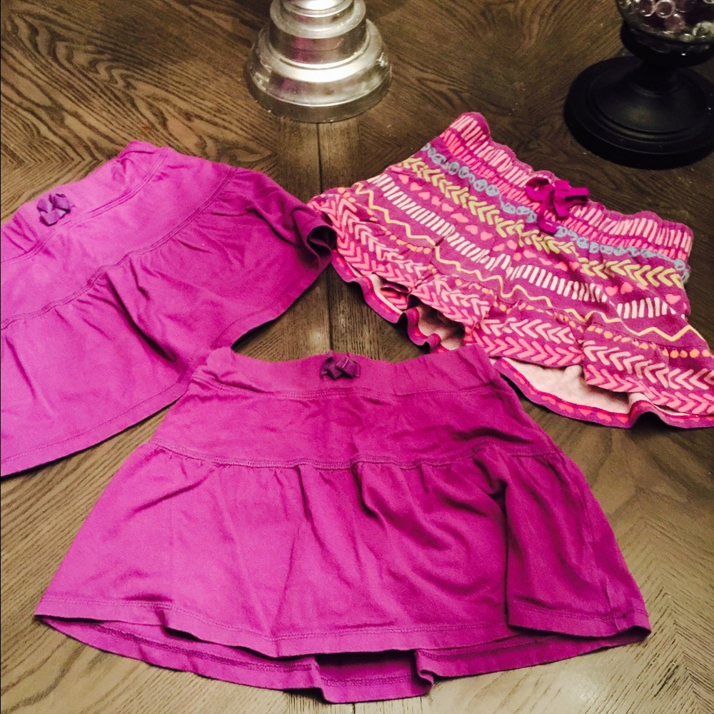 3 girl skirt lot or bundle