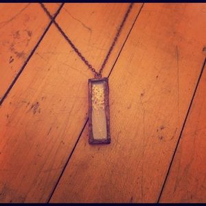 Baby's breath necklace